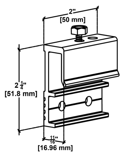 X-CL19-L-TUF-S Clip