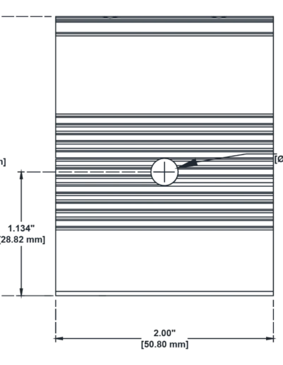 X-CL25-FZP-S - Back