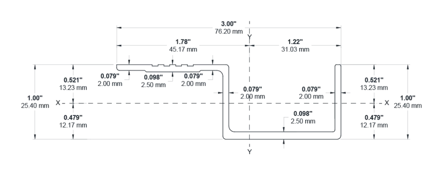 X-J25 – J Profile X-J25 – J Profile